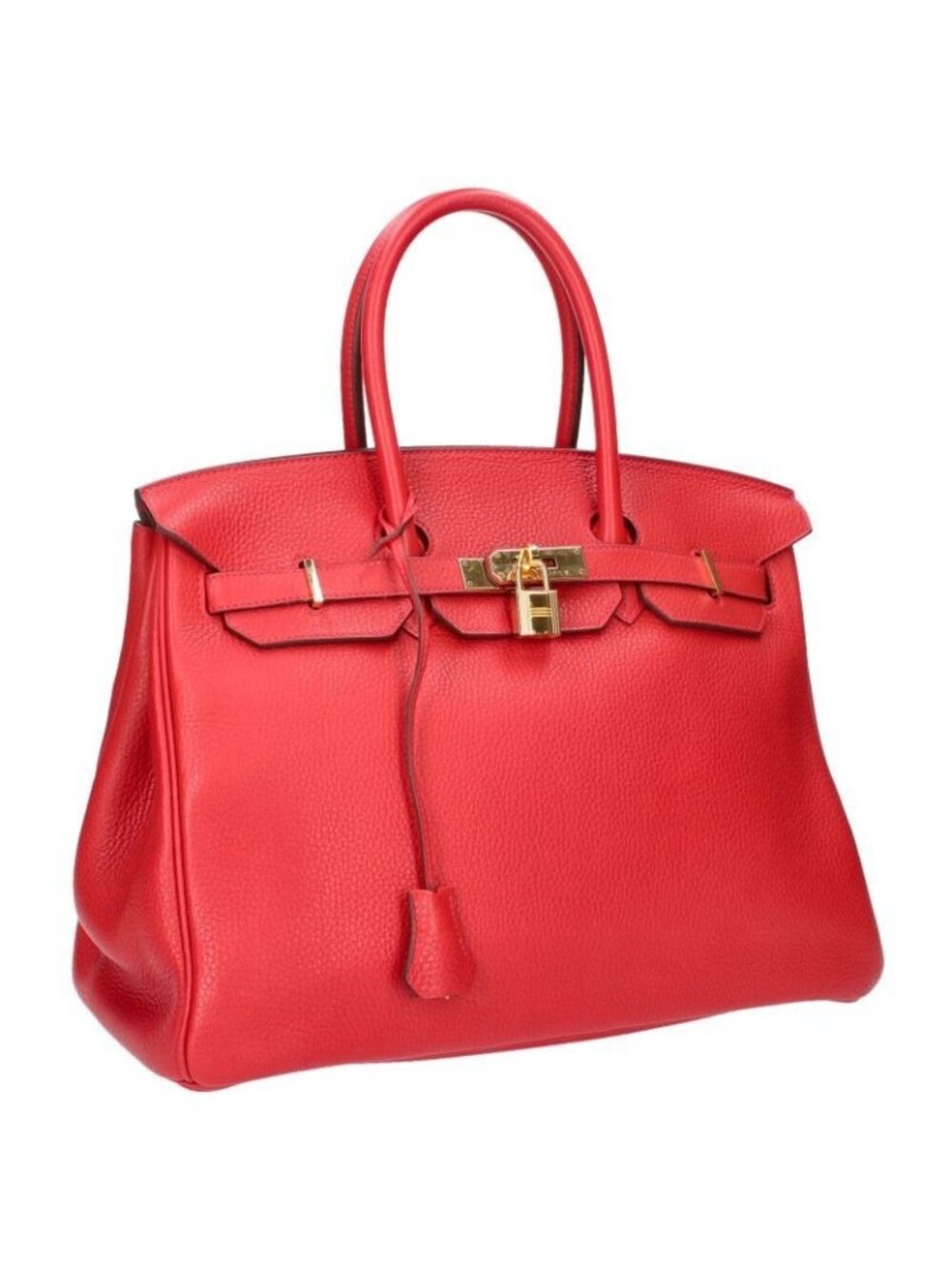 Hermes Birkin 35 Togo Leather Handbag Men